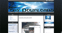 Desktop Screenshot of 2skydownloads.blogspot.com