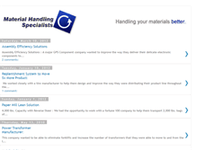 Tablet Screenshot of materialhandlingspecialists.blogspot.com