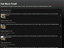 Tablet Screenshot of foodulgence.blogspot.com