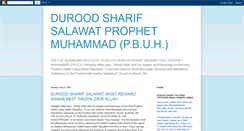 Desktop Screenshot of duroodsharif.blogspot.com