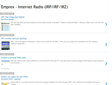 Tablet Screenshot of emprex-iradio.blogspot.com