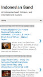 Mobile Screenshot of indonesianband.blogspot.com