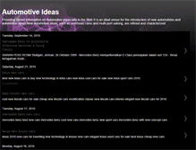 Tablet Screenshot of ideasautomotive.blogspot.com