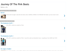 Tablet Screenshot of journeyofthepinkboots.blogspot.com