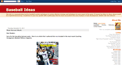 Desktop Screenshot of baseballideas.blogspot.com