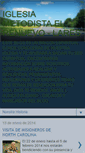 Mobile Screenshot of iglesiametodistaelrenuevolares.blogspot.com