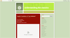 Desktop Screenshot of indiansongtranslations.blogspot.com