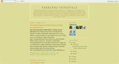 Desktop Screenshot of parrandavenezuela.blogspot.com