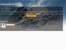 Tablet Screenshot of indonesian-muslim.blogspot.com