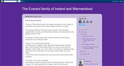 Desktop Screenshot of everardresearch.blogspot.com