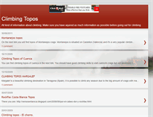 Tablet Screenshot of climbingtopos.blogspot.com