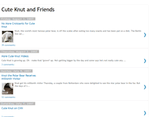 Tablet Screenshot of cuteknutandfriends.blogspot.com