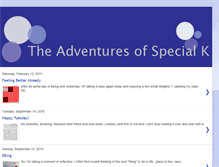 Tablet Screenshot of adventuresofspecialk.blogspot.com