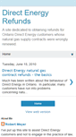 Mobile Screenshot of directenergyrefunds.blogspot.com