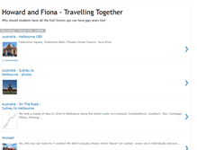 Tablet Screenshot of howardandfiona.blogspot.com