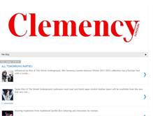 Tablet Screenshot of clemencylondon.blogspot.com
