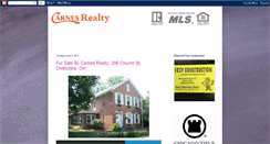 Desktop Screenshot of carnesrealty.blogspot.com