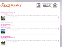 Tablet Screenshot of carnesrealty.blogspot.com