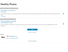 Tablet Screenshot of healthypirates.blogspot.com