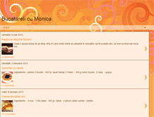Tablet Screenshot of bucatarelicumonica.blogspot.com