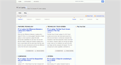 Desktop Screenshot of choosepcorlaptop.blogspot.com