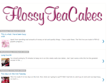 Tablet Screenshot of flossyteacakes.blogspot.com