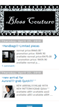 Mobile Screenshot of blesscouture.blogspot.com