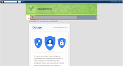 Desktop Screenshot of hacker01net.blogspot.com