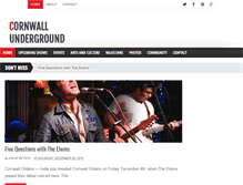Tablet Screenshot of cornwallunderground.blogspot.com