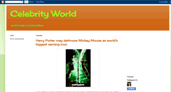 Desktop Screenshot of celebratyworld-bdm.blogspot.com