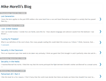 Tablet Screenshot of michaelmorelli.blogspot.com