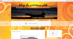 Desktop Screenshot of cristianofontenele.blogspot.com