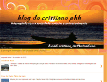 Tablet Screenshot of cristianofontenele.blogspot.com