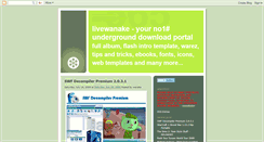 Desktop Screenshot of livewanake.blogspot.com