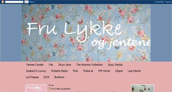 Desktop Screenshot of frulykkeogjentene.blogspot.com
