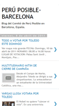 Mobile Screenshot of peruposible-barcelona.blogspot.com