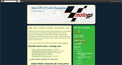 Desktop Screenshot of motogp-pit.blogspot.com