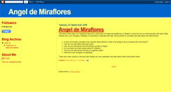 Desktop Screenshot of angeldemiraflores.blogspot.com