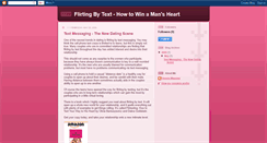 Desktop Screenshot of flirtbytext.blogspot.com