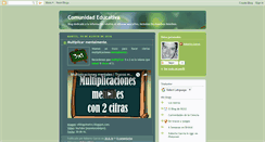 Desktop Screenshot of comunidad-educativa.blogspot.com