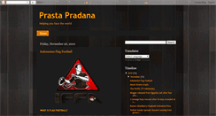 Desktop Screenshot of prastapradana.blogspot.com