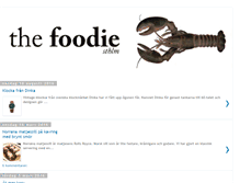 Tablet Screenshot of foodiesthlm.blogspot.com