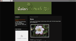 Desktop Screenshot of galeri-omahijo.blogspot.com