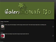 Tablet Screenshot of galeri-omahijo.blogspot.com