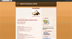 Desktop Screenshot of ibrah78bahasaarab.blogspot.com