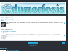 Tablet Screenshot of edumorfosis.blogspot.com