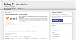 Desktop Screenshot of ekonometrika.blogspot.com