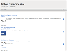 Tablet Screenshot of ekonometrika.blogspot.com