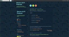 Desktop Screenshot of electrohifi.blogspot.com