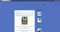 Desktop Screenshot of lilleogmamma.blogspot.com